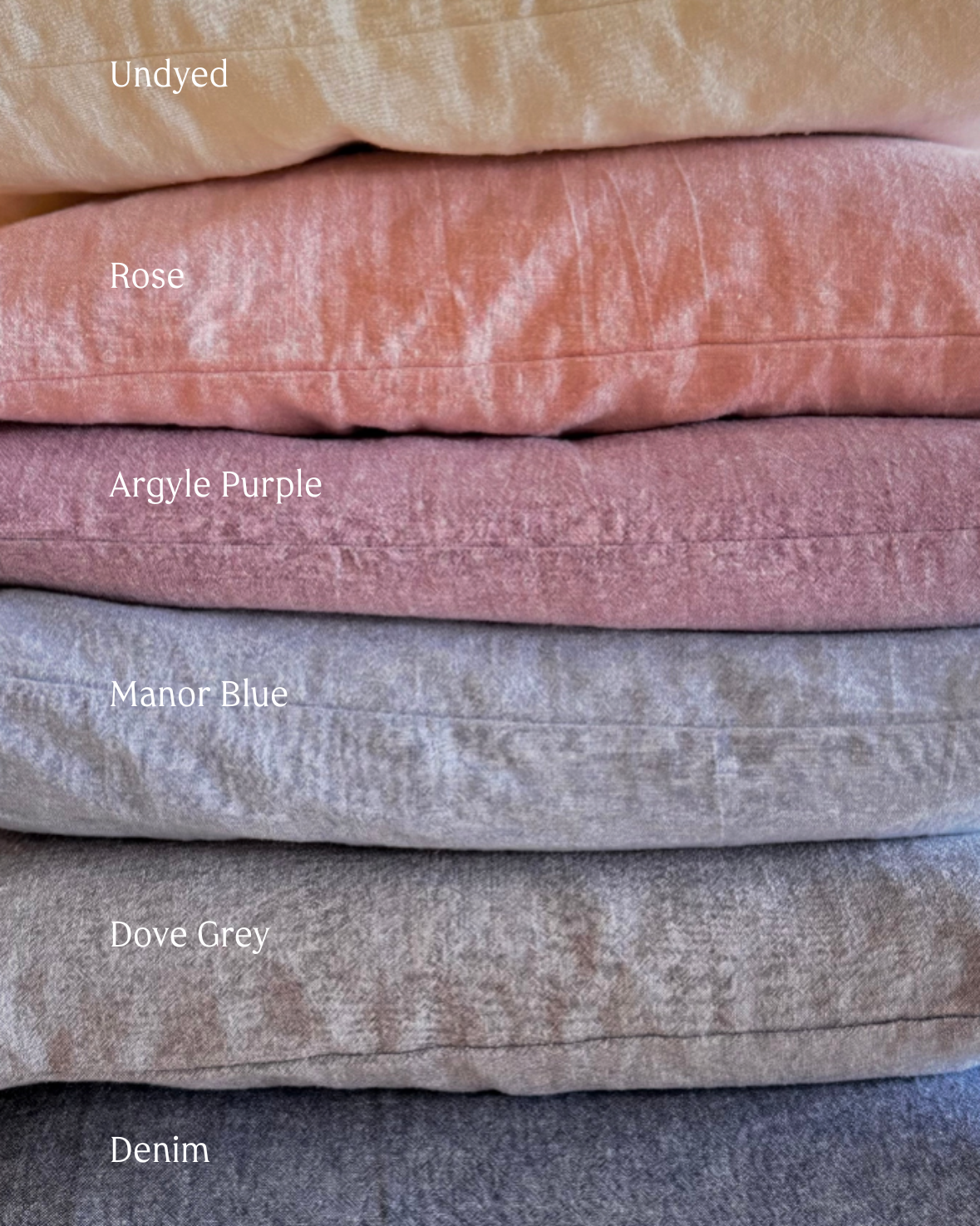 Kakun Hemp & Cotton Travel Pillow Case