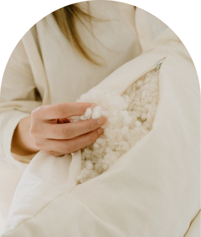 Kakun adjustable organic pillow
