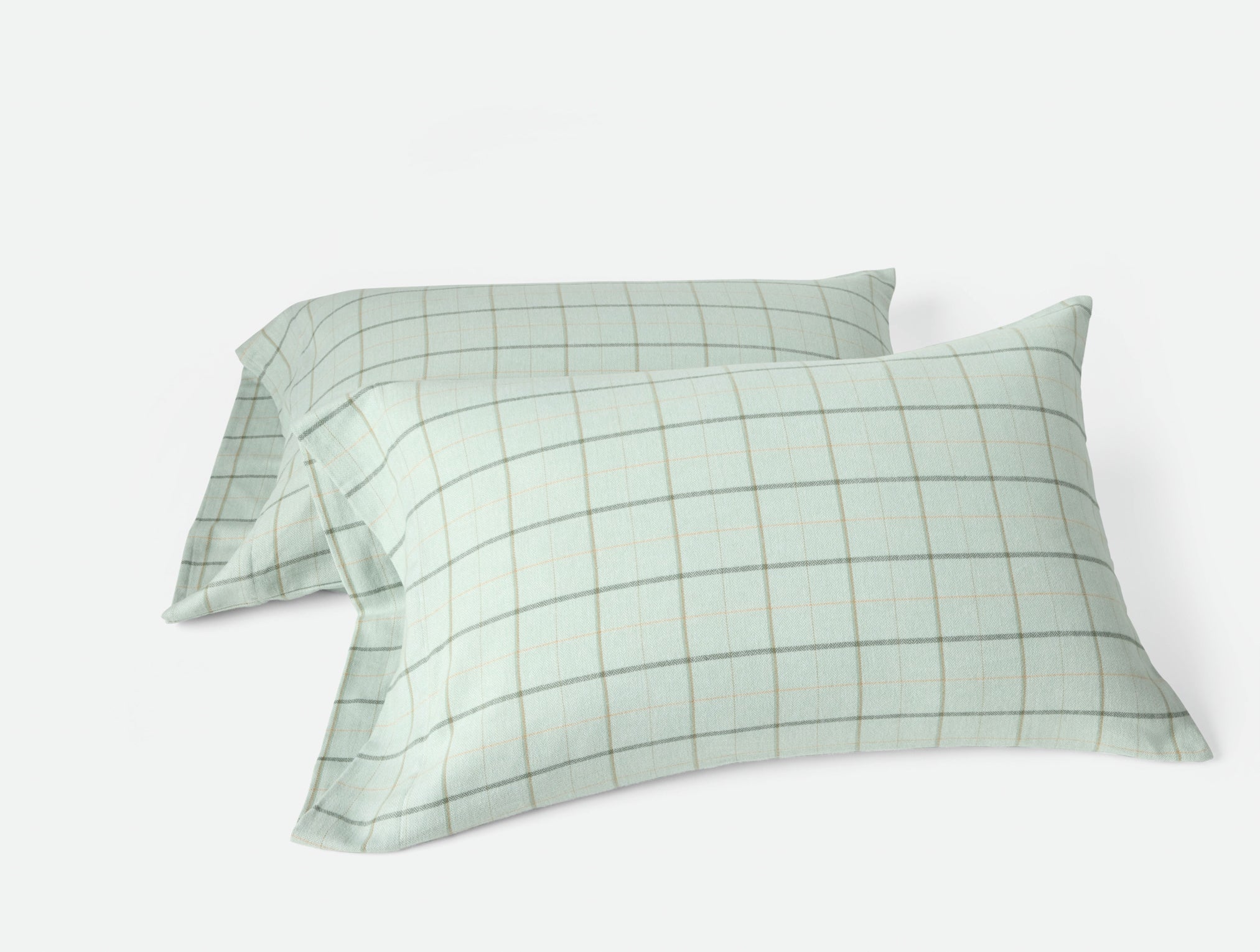 Cloud Brushed Organic Cotton Flannel Pillowcases