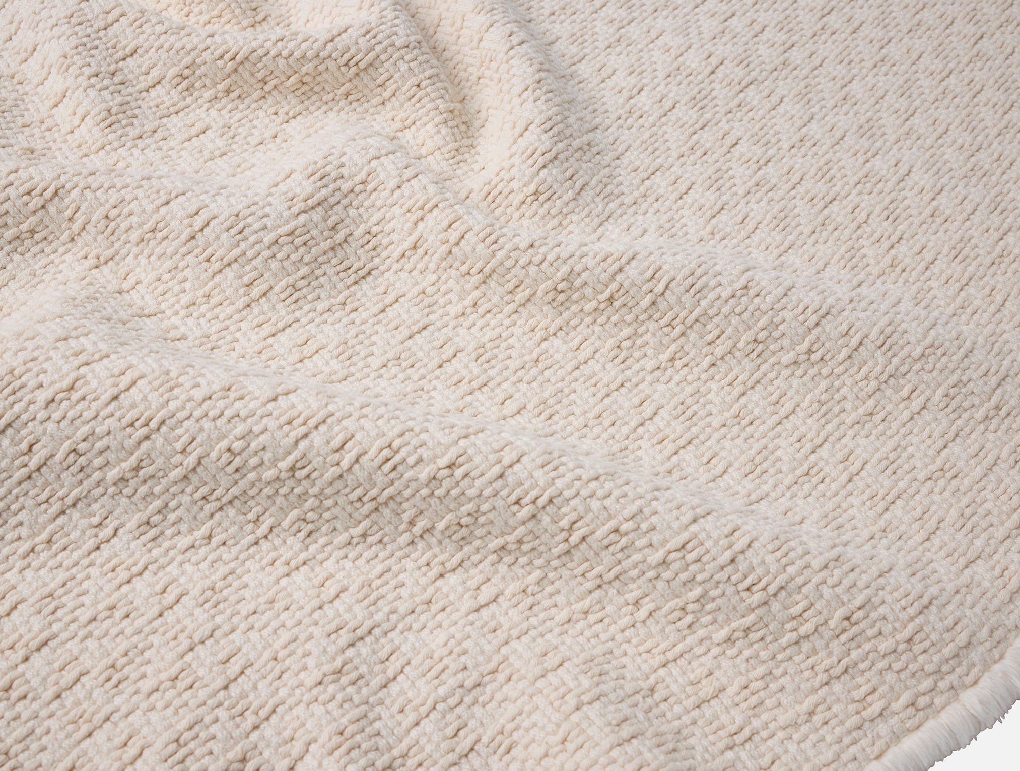 Honeycomb Organic Bath Rug
