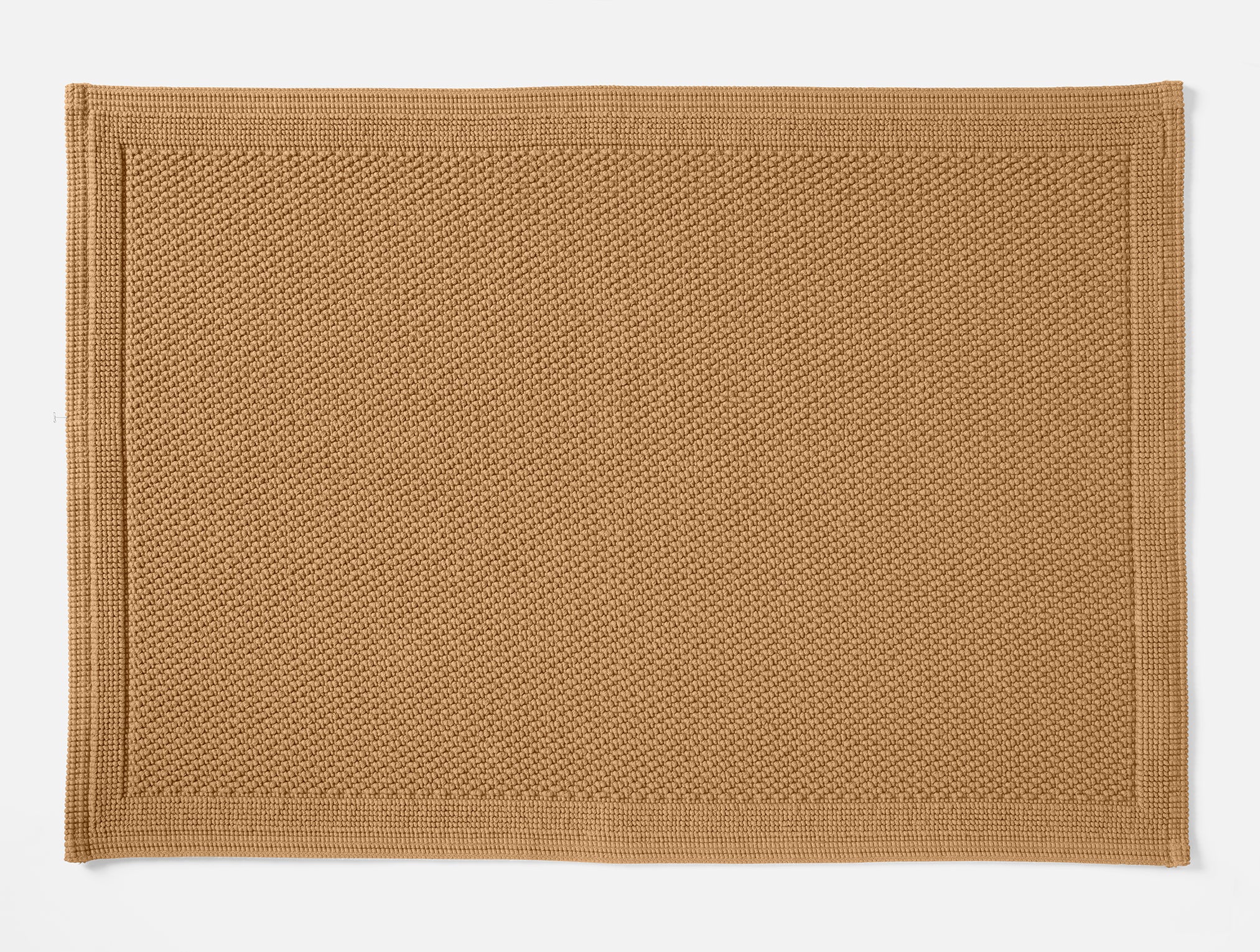 Coyuchi Organic Bath Rug Cove #colour_Ginger