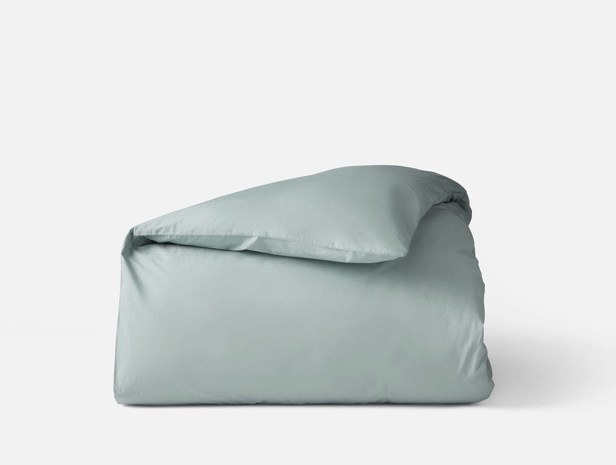 Refined Organic Cotton Percale Duvet Cover