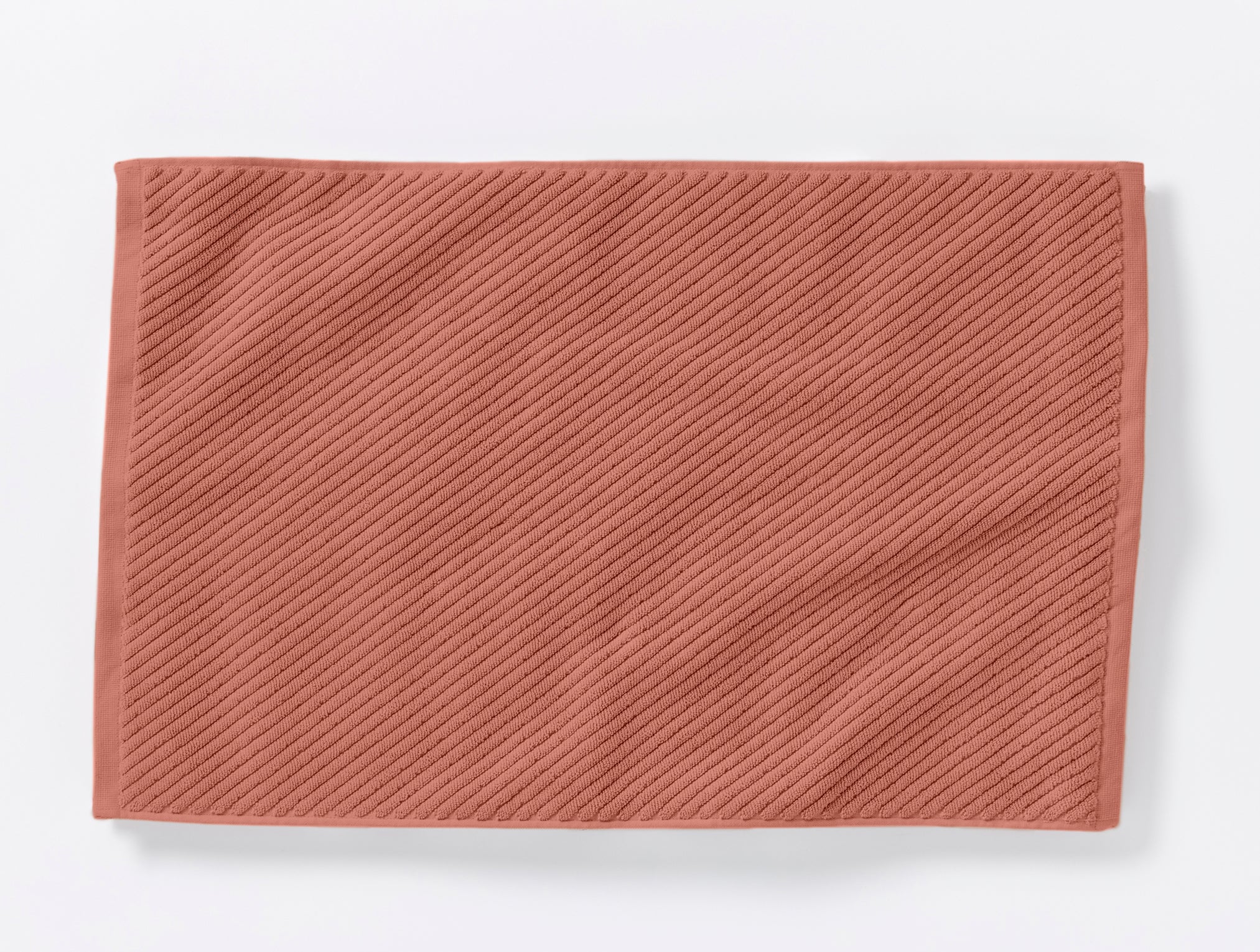 Coyuchi Organic Twill Bath Mat #colour_sedona