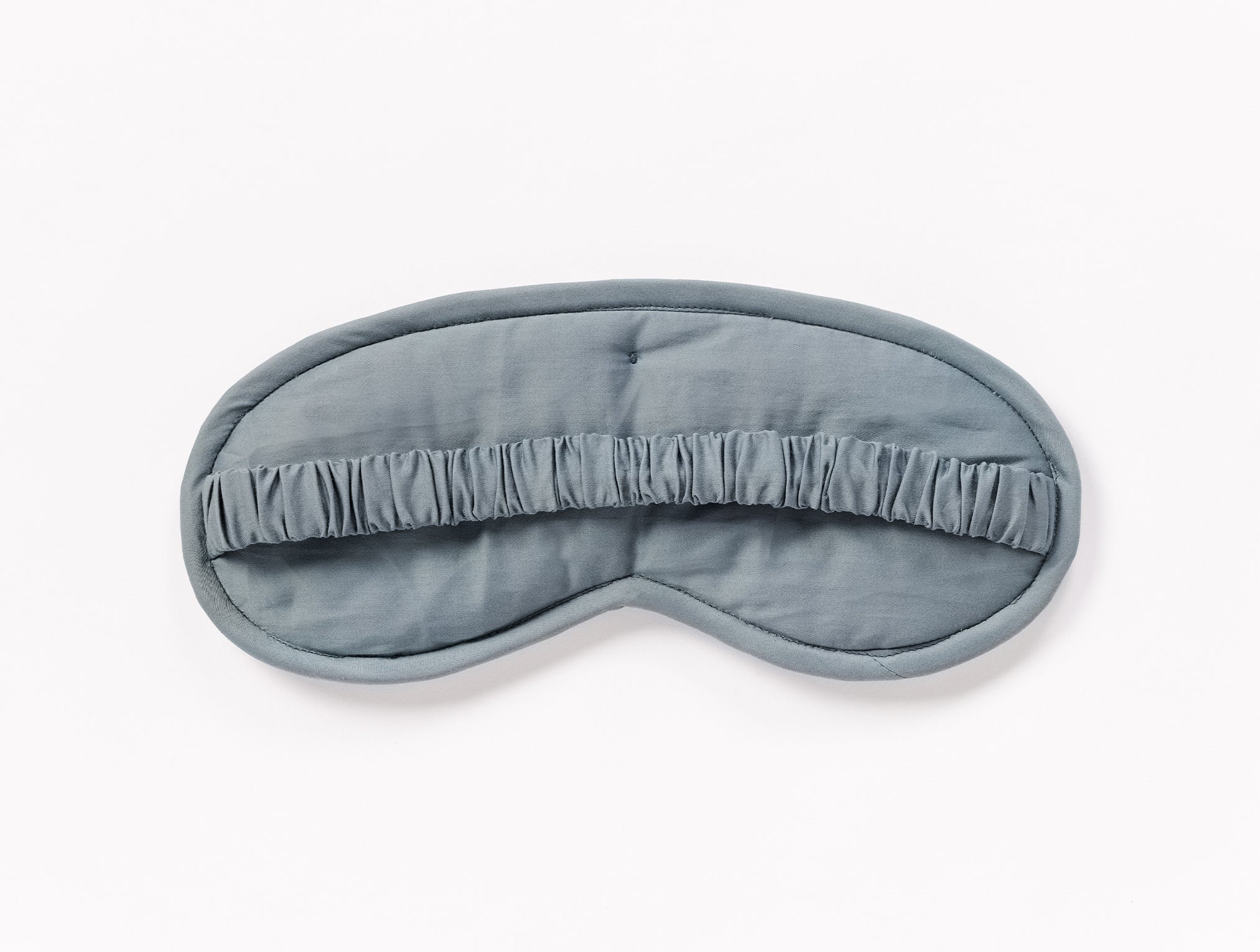 Coyuchi Relaxed Sateen Organic Eye Mask #colour_gulf