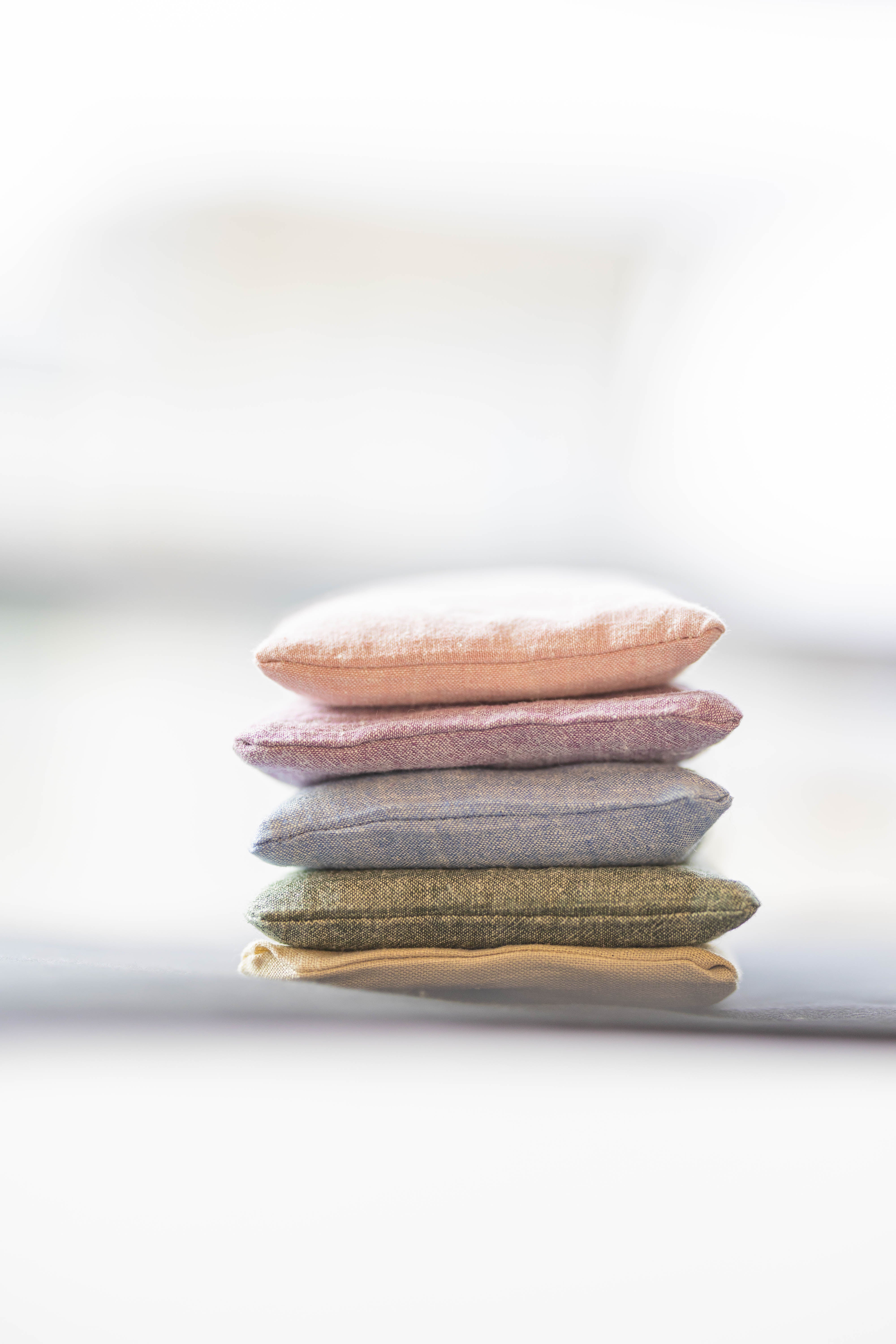 Kakun Eye Pillow - stacked showing colours