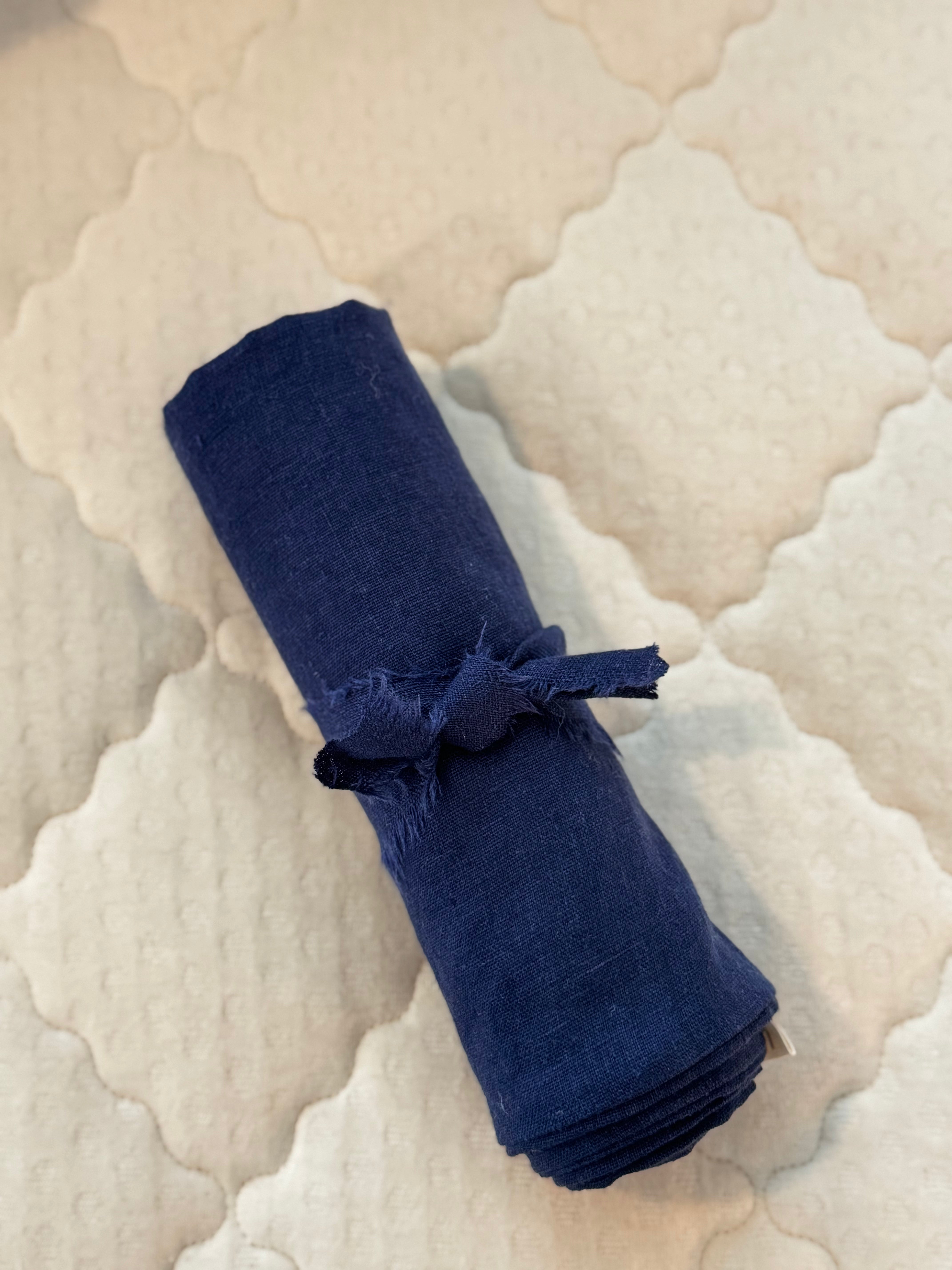 Kakun Linen Body Pillow Cover in
Navy Blue #colour_navy blue