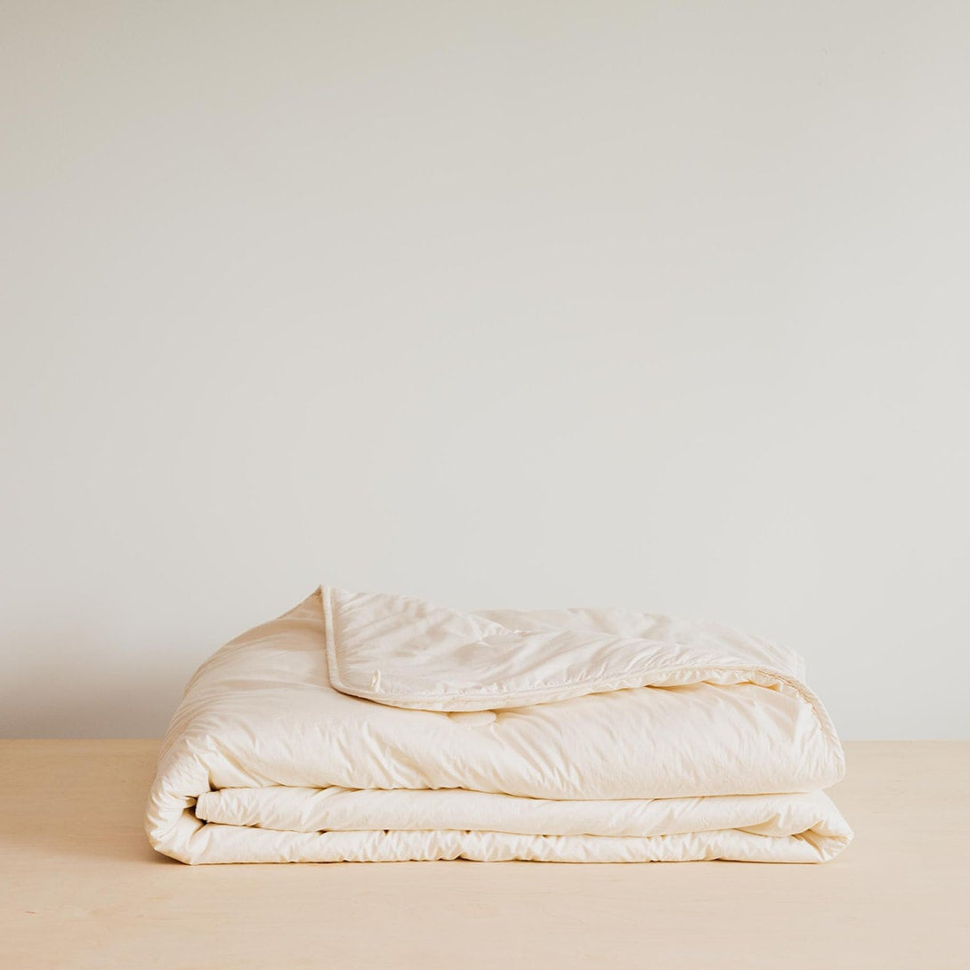 Kakun Organic Wool Comforter - folded