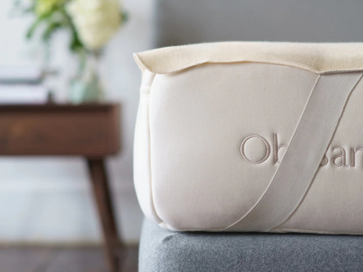 Kakun Organic Wool Moisture Barrier - corner of protector on mattress