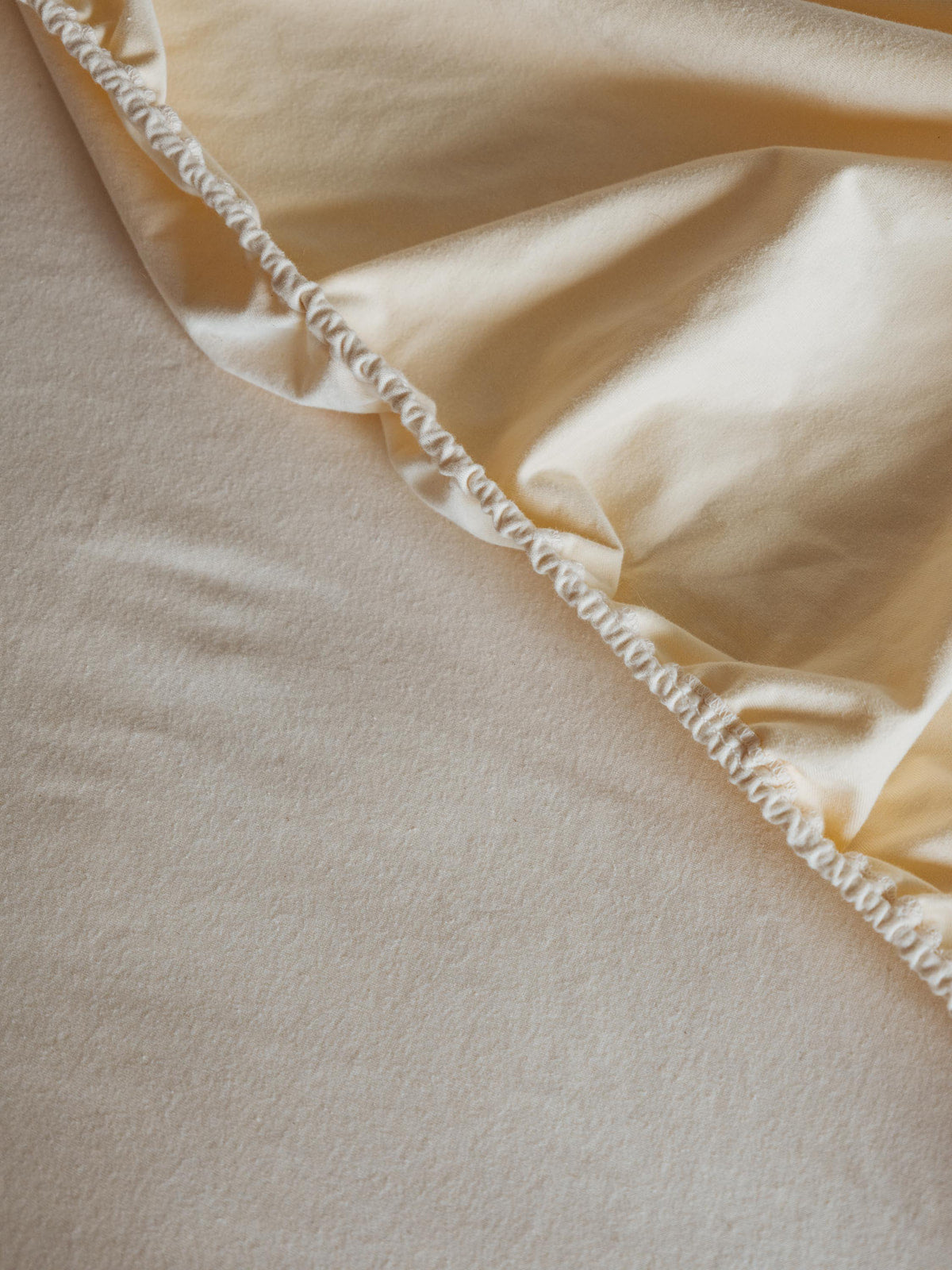 Kakun Waterproof Mattress Protector - up close look at elastic edge
