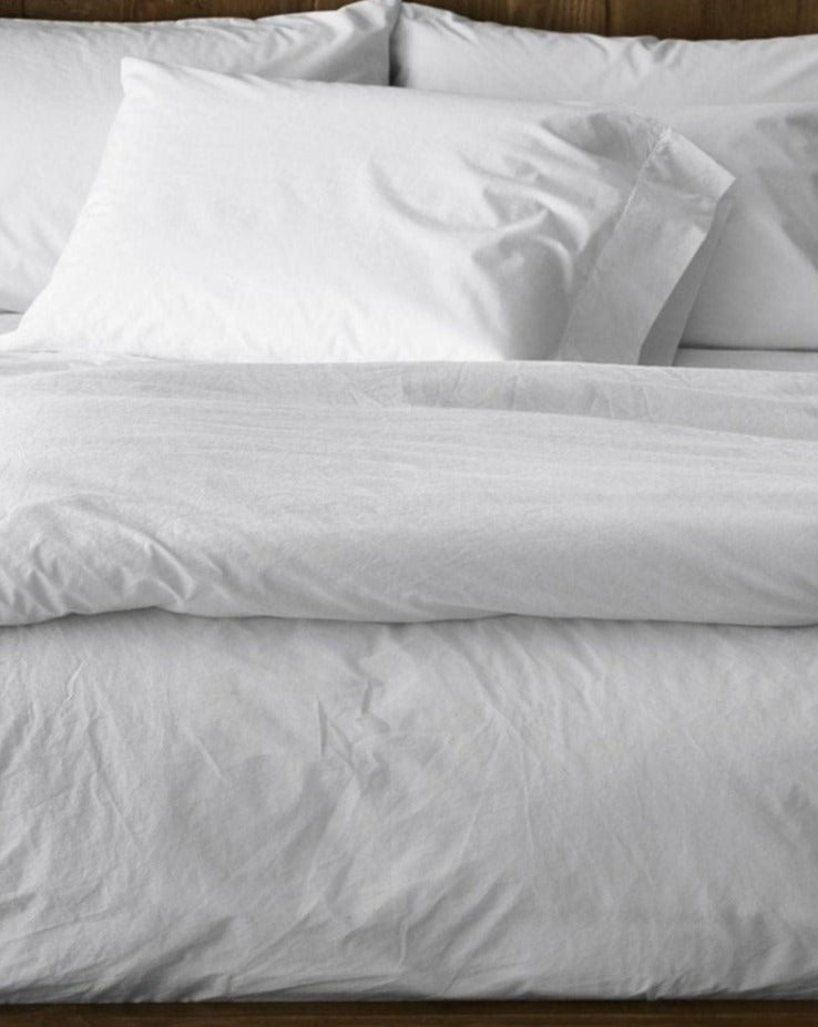 Organic Cotton Percale Duvet Covers by Coyuchi - 300 Thread Count Duvets