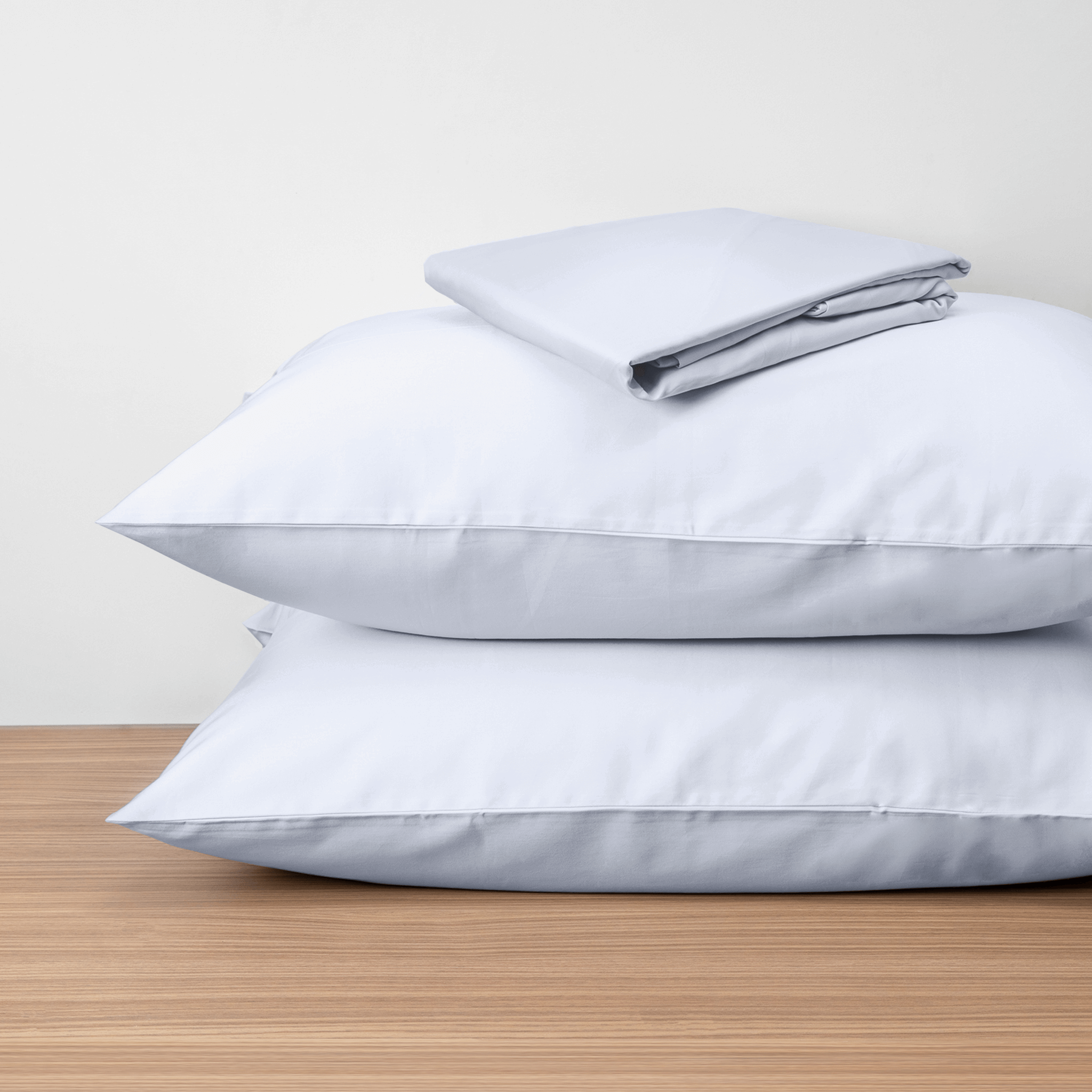 Organic Cotton Sateen Fitted Sheet and Pillowcases