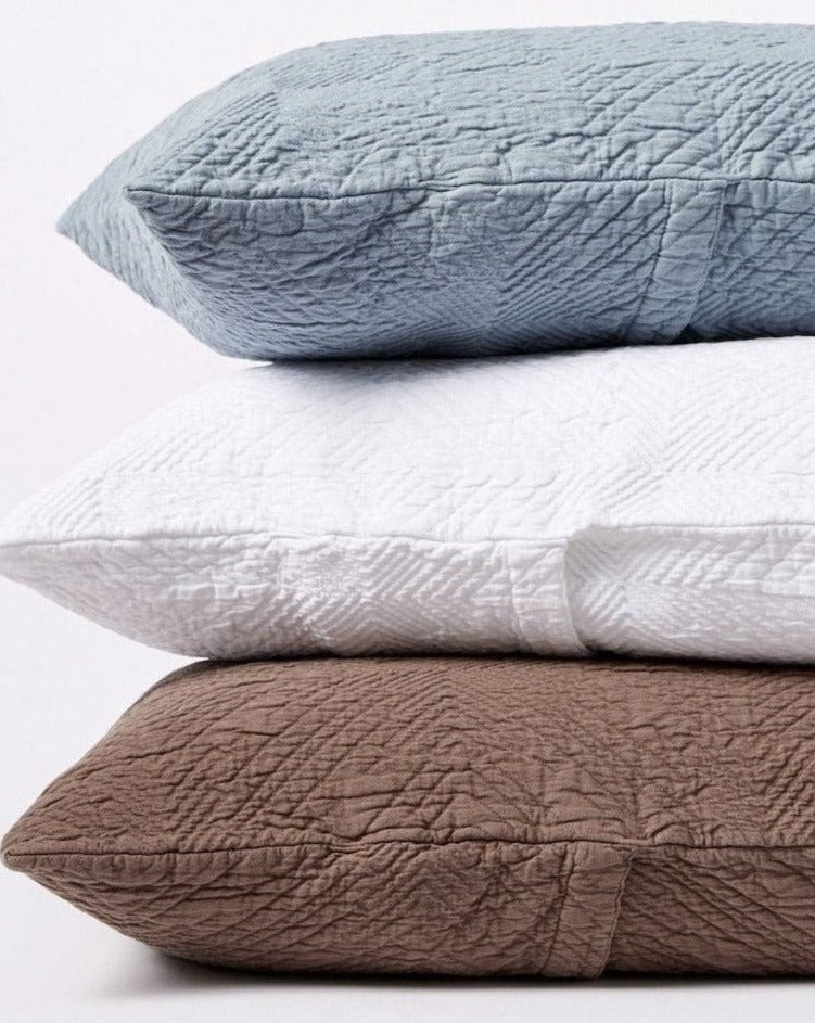 Avila Organic Matelasse Sham