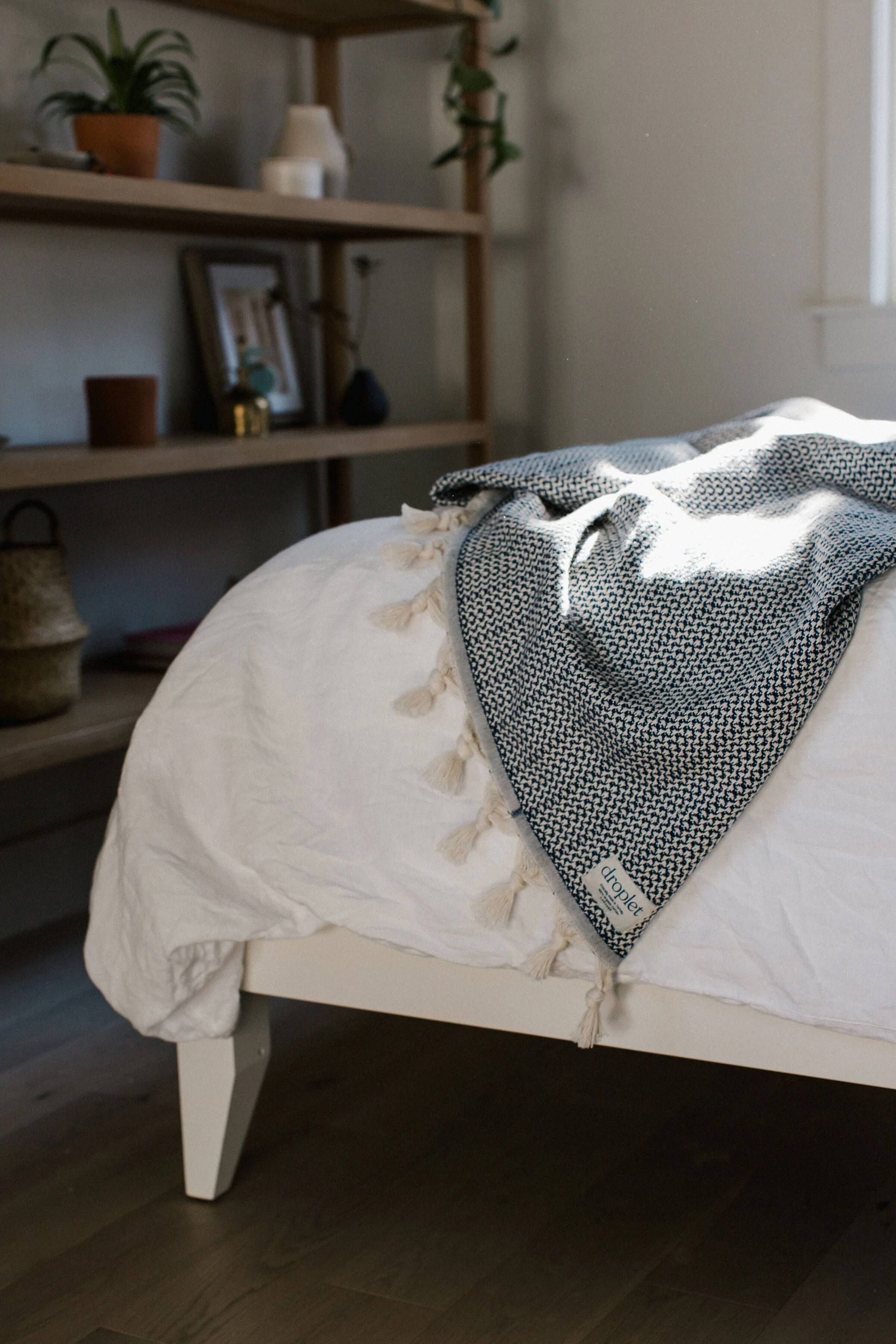 Organic Cotton Handwoven Blanket