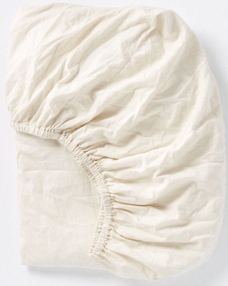 Cloud Soft Organic Sateen Fitted Sheet