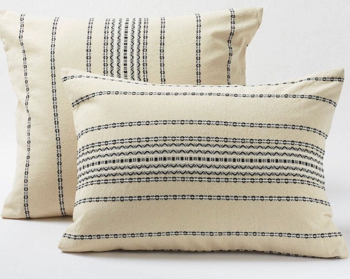 Luxurious organic pillow shams from Resthouse - Available in Canada