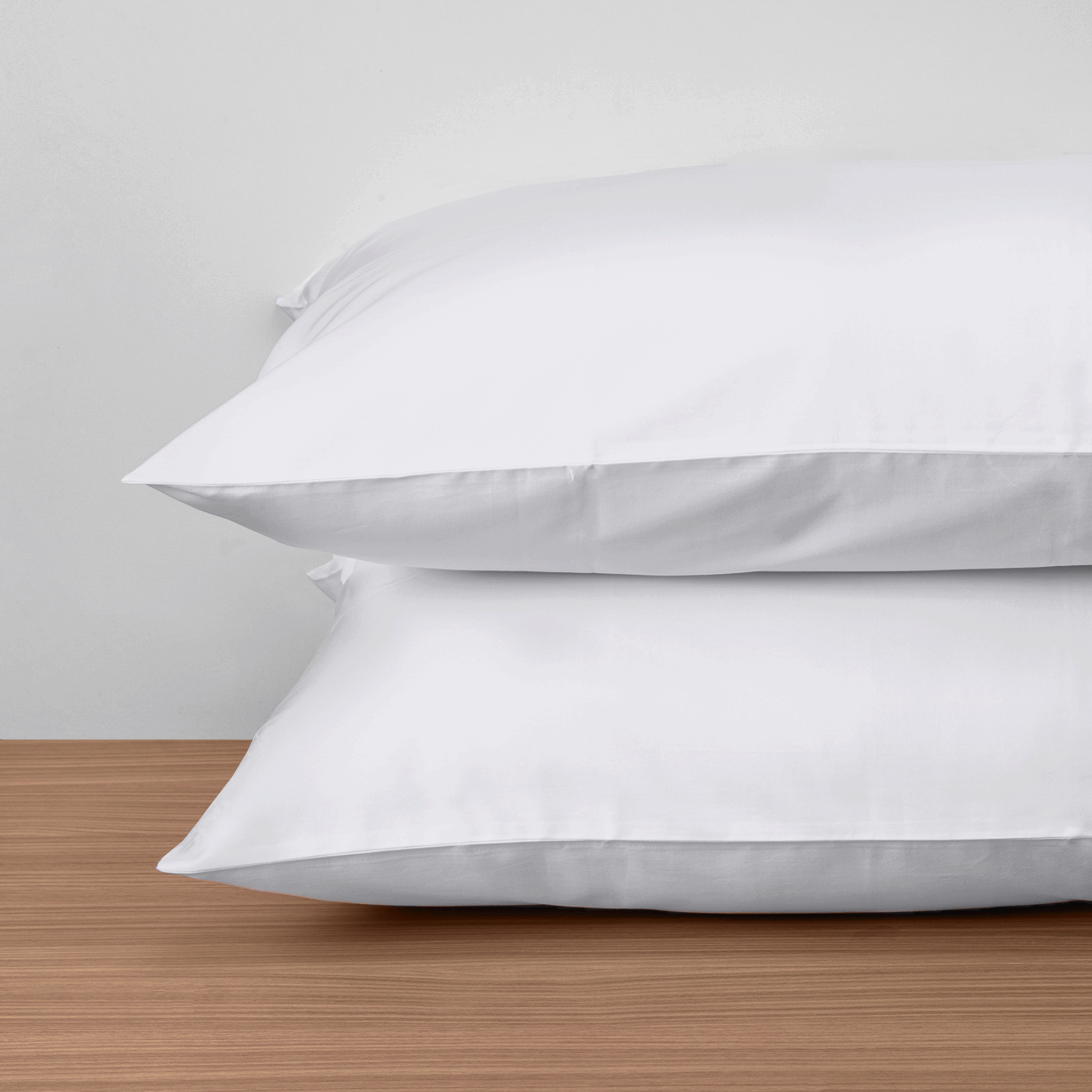 Homebird Organic Cotton Percale Pillowcases #colour_white