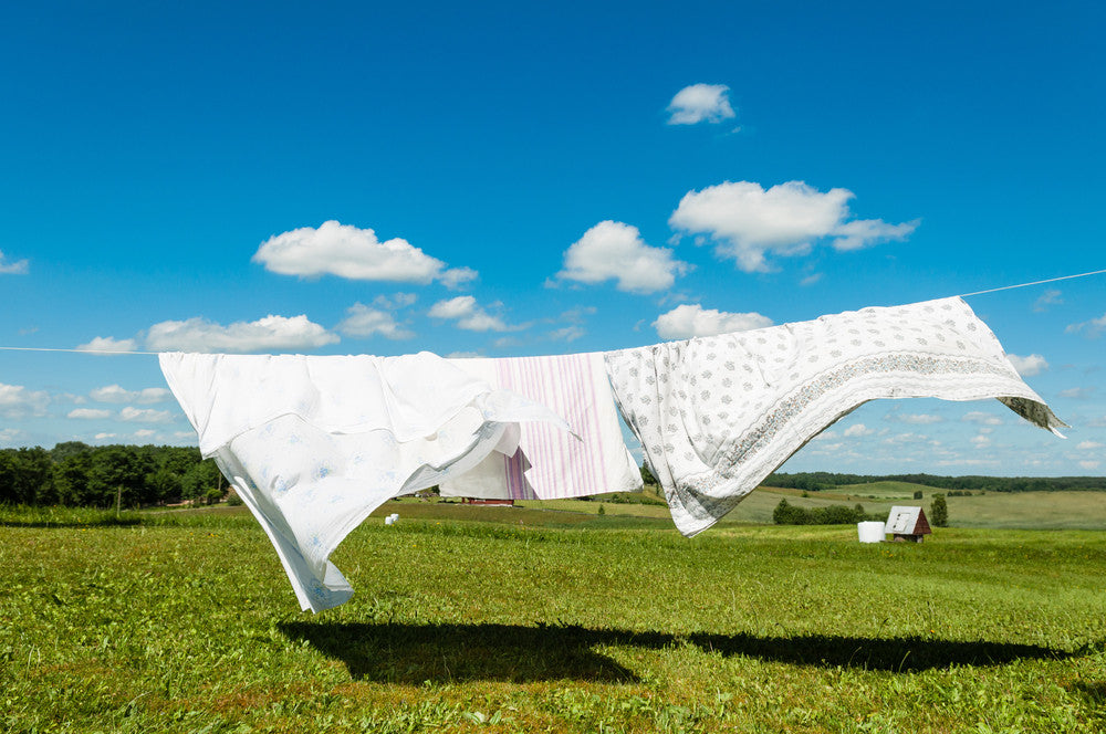 Sunning Your Natural Bedding to Revitalize Wool and Cotton Bedding