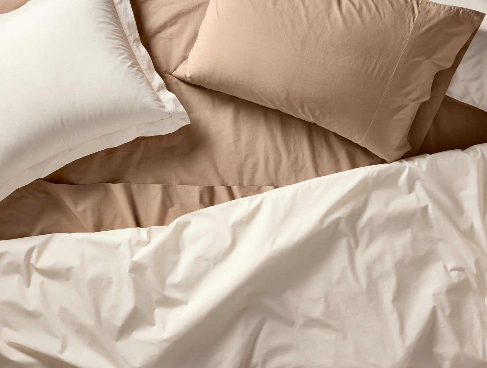 Organic 300 Thread Count Organic Cotton Percale Sheets