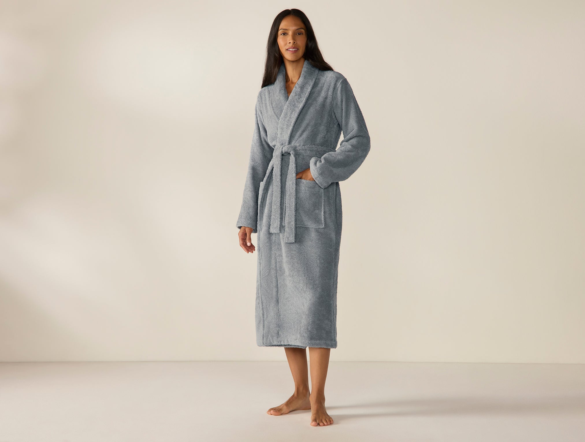 Unisex Cloud Loom Organic Cotton Robe by Coyuchi | Long Staple Cotton
