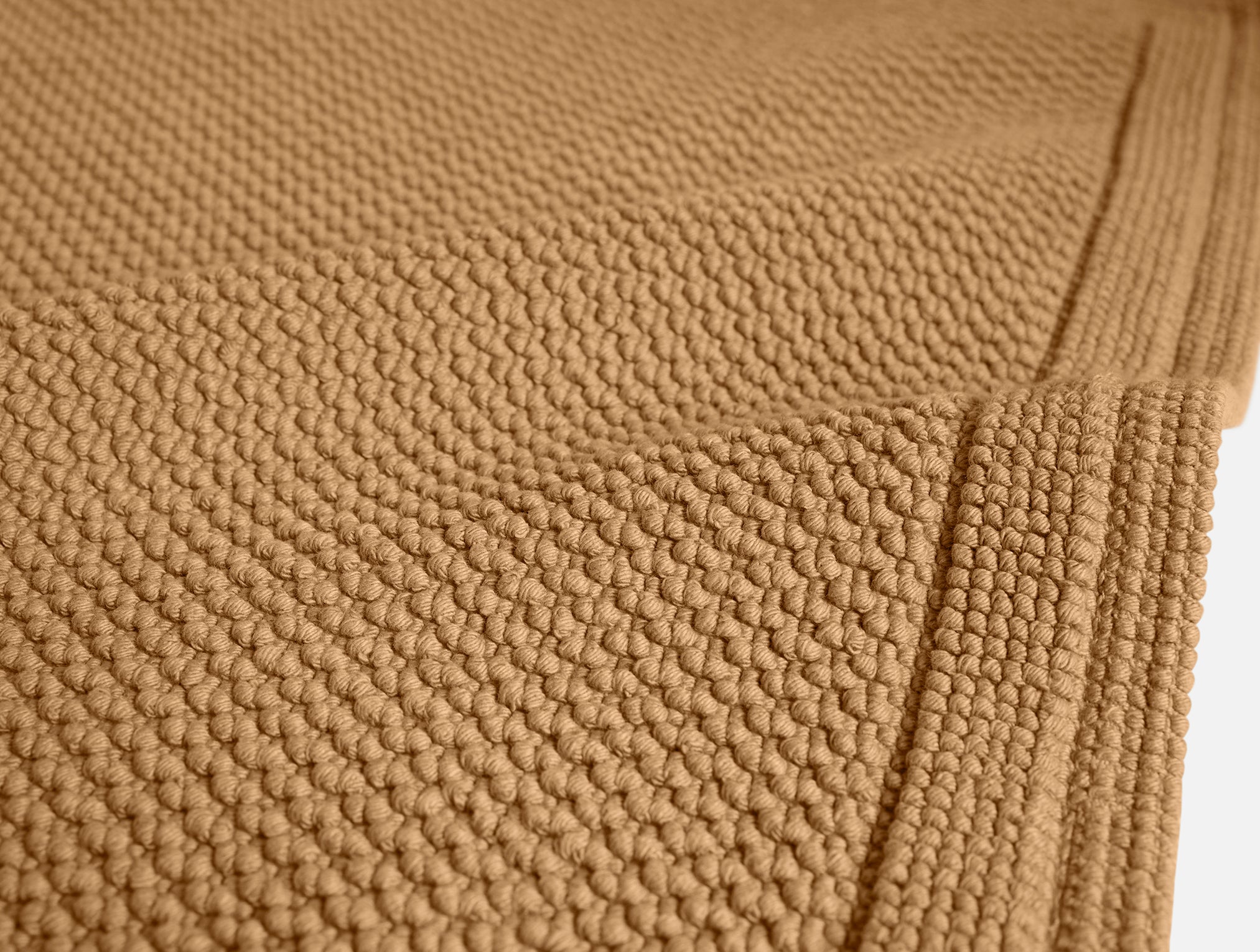 Coyuchi Organic Bath Rug Cove #colour_Ginger