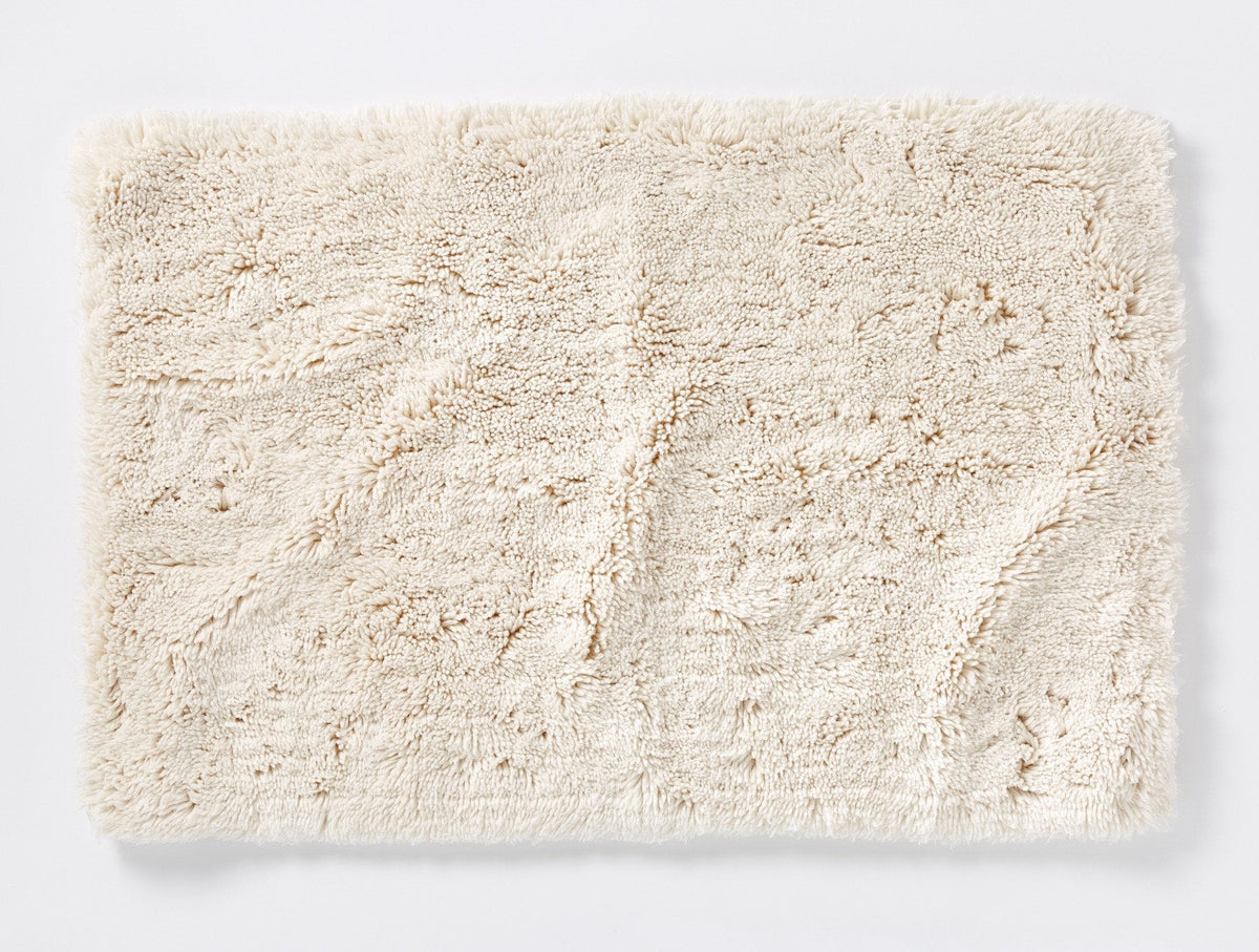Shag Organic Bath Rug by Coyuchi | Luxuriously Soft Rug