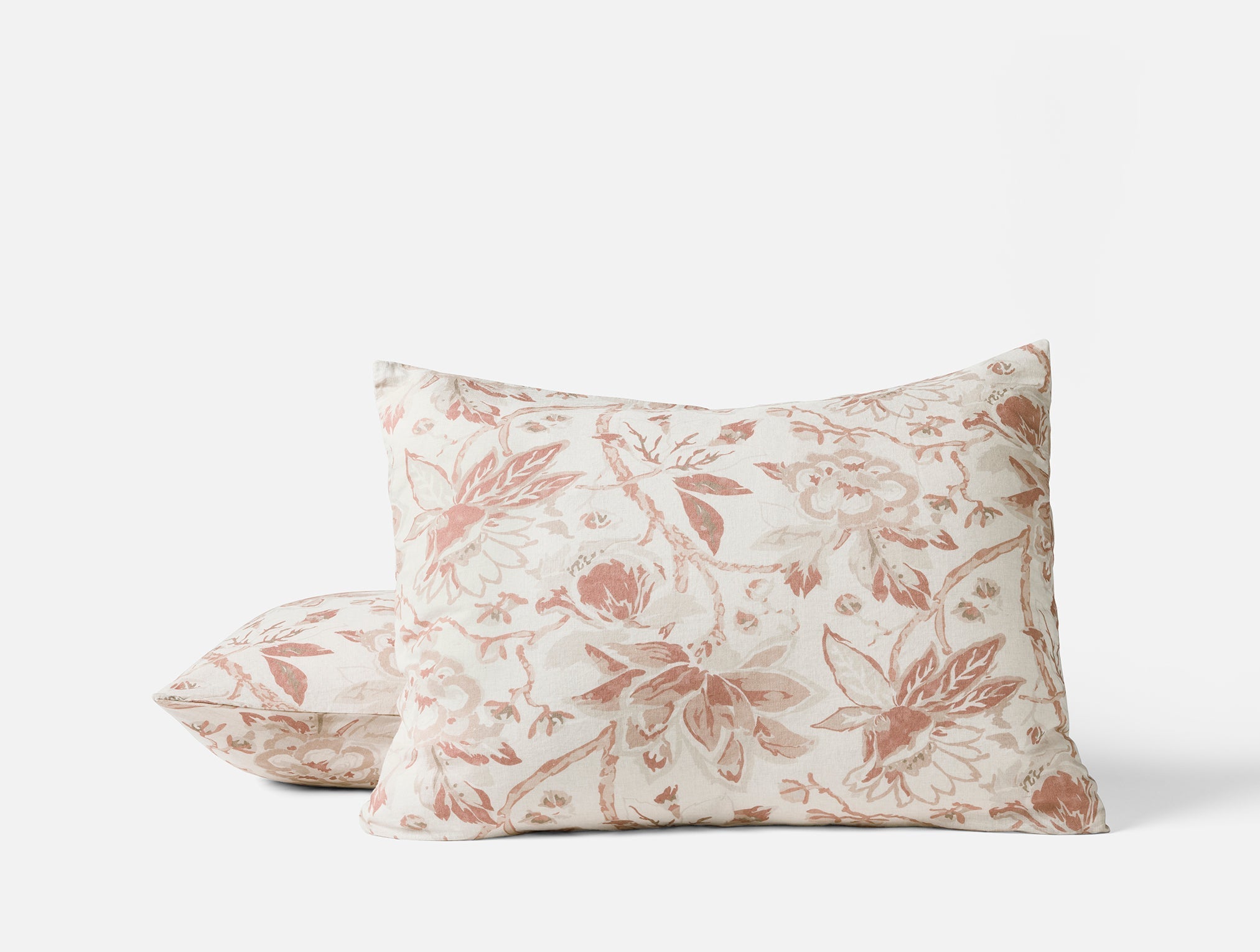 Sea Bloom Print Organic Sham