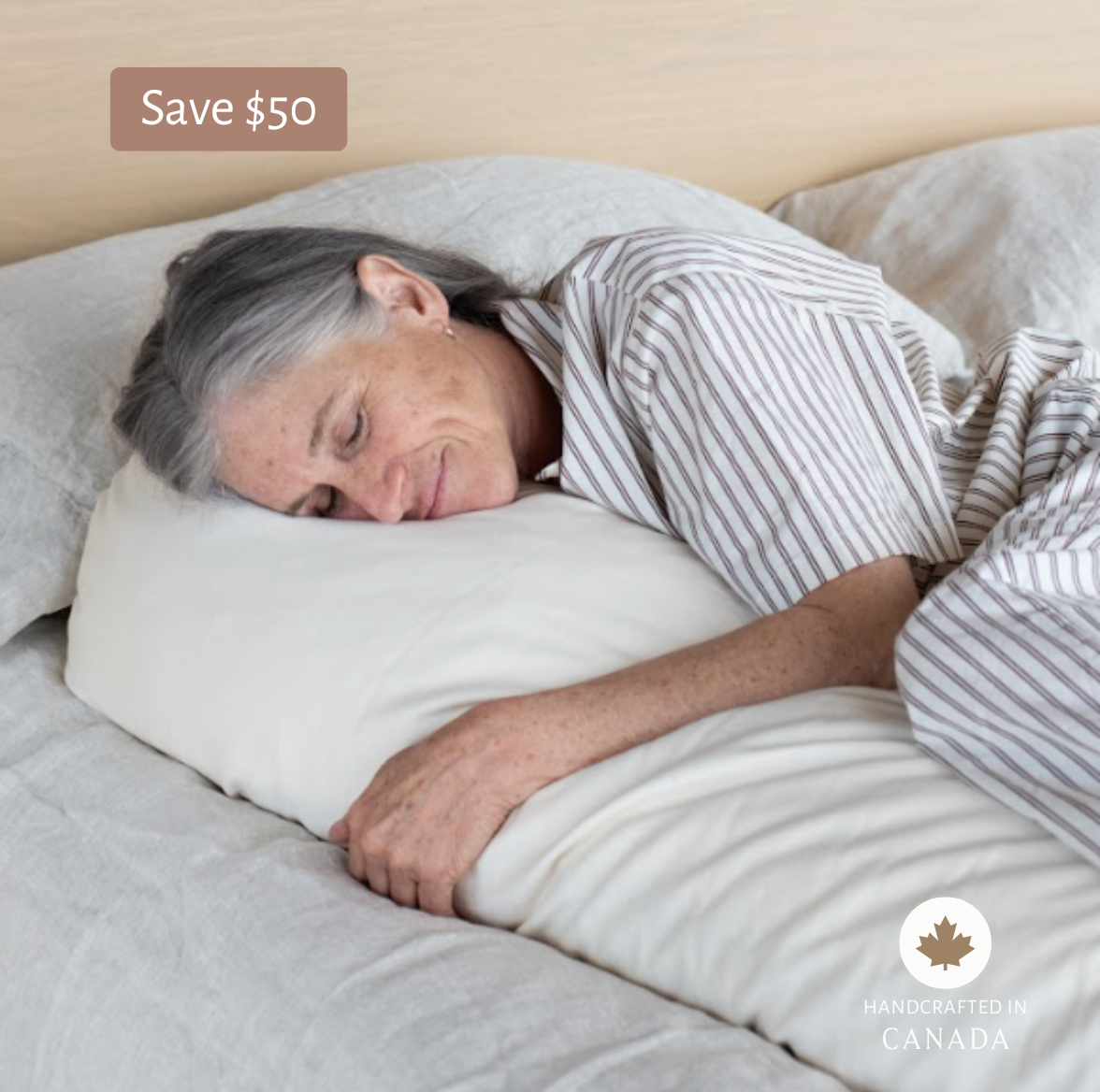 Kakun Organic Wool Body Pillow