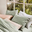 Organic Cotton Percale Fitted Sheet and Pillowcases