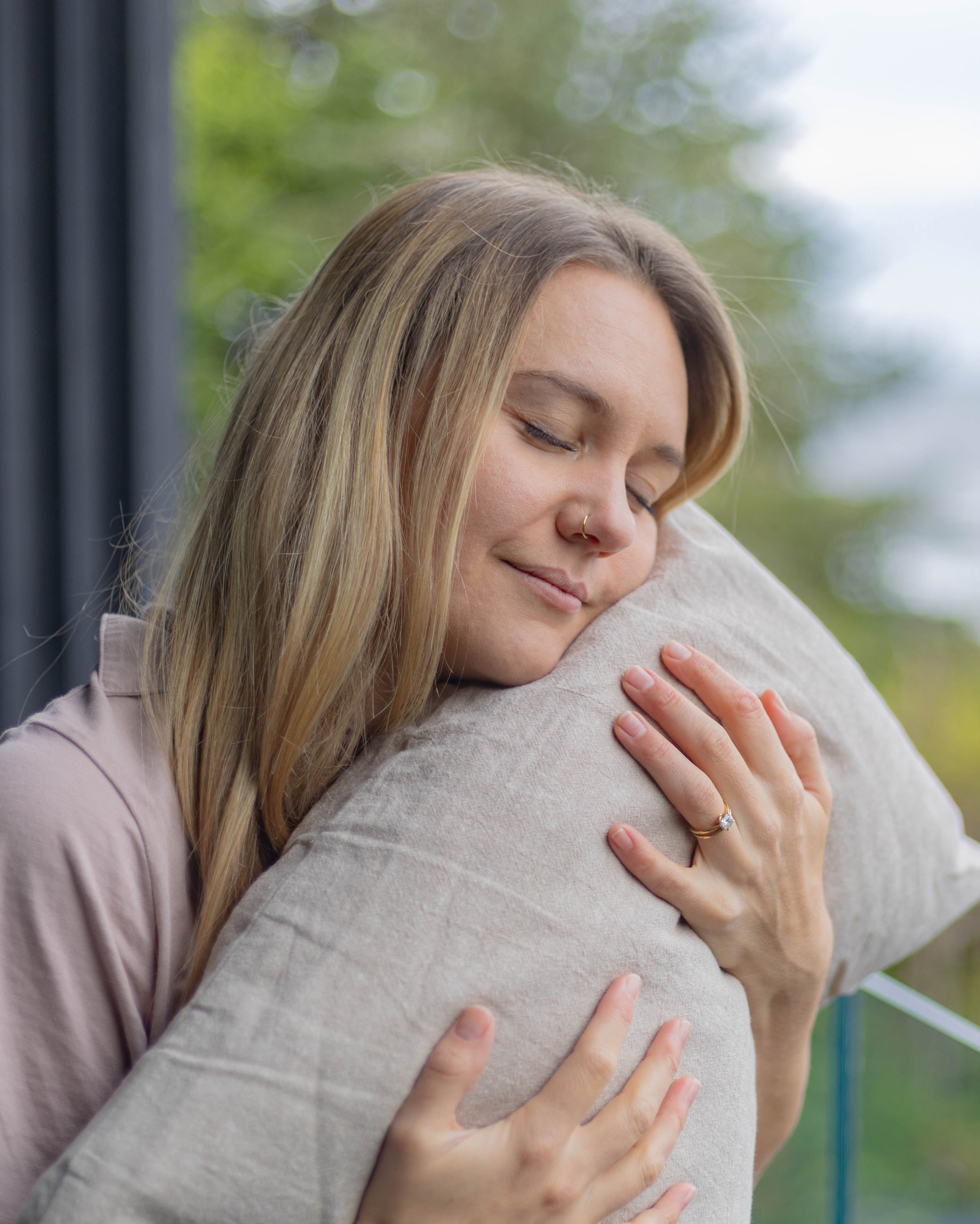 Kakun Linen Travel Pillow Case