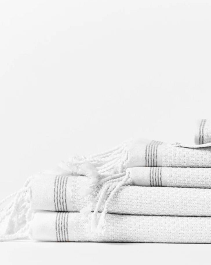 Mediterranean Organic Cotton Towels by Coyuchi Available in Canada