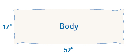Body Pillow Size Dimensions