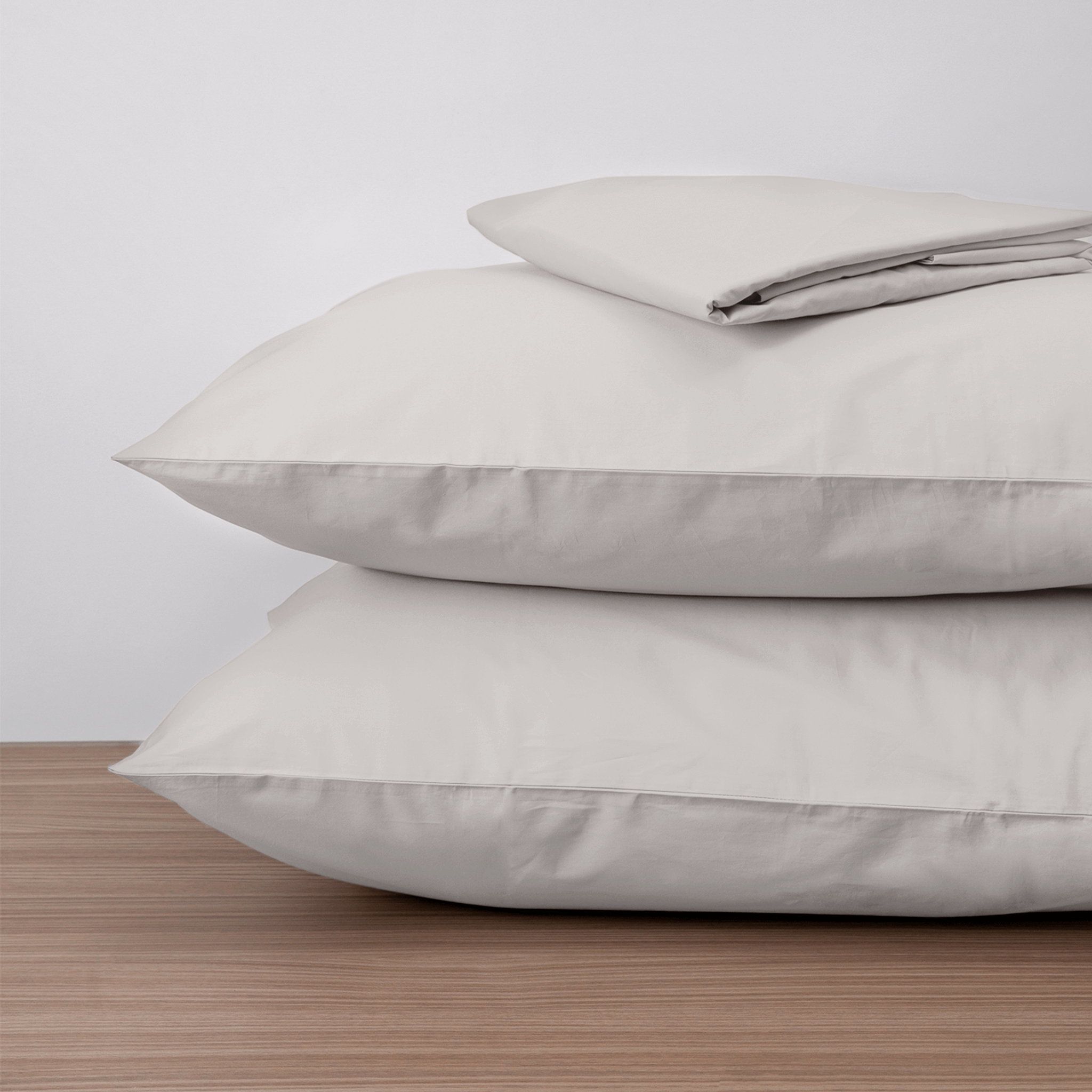 Organic Cotton Percale Fitted Sheet and Pillowcases