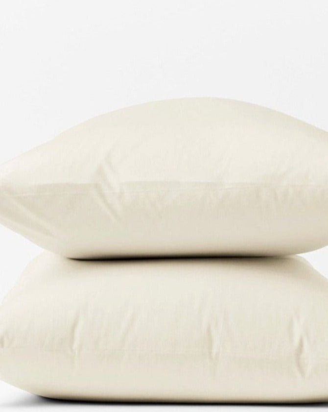 100% Organic Cotton Percale Pillowcases