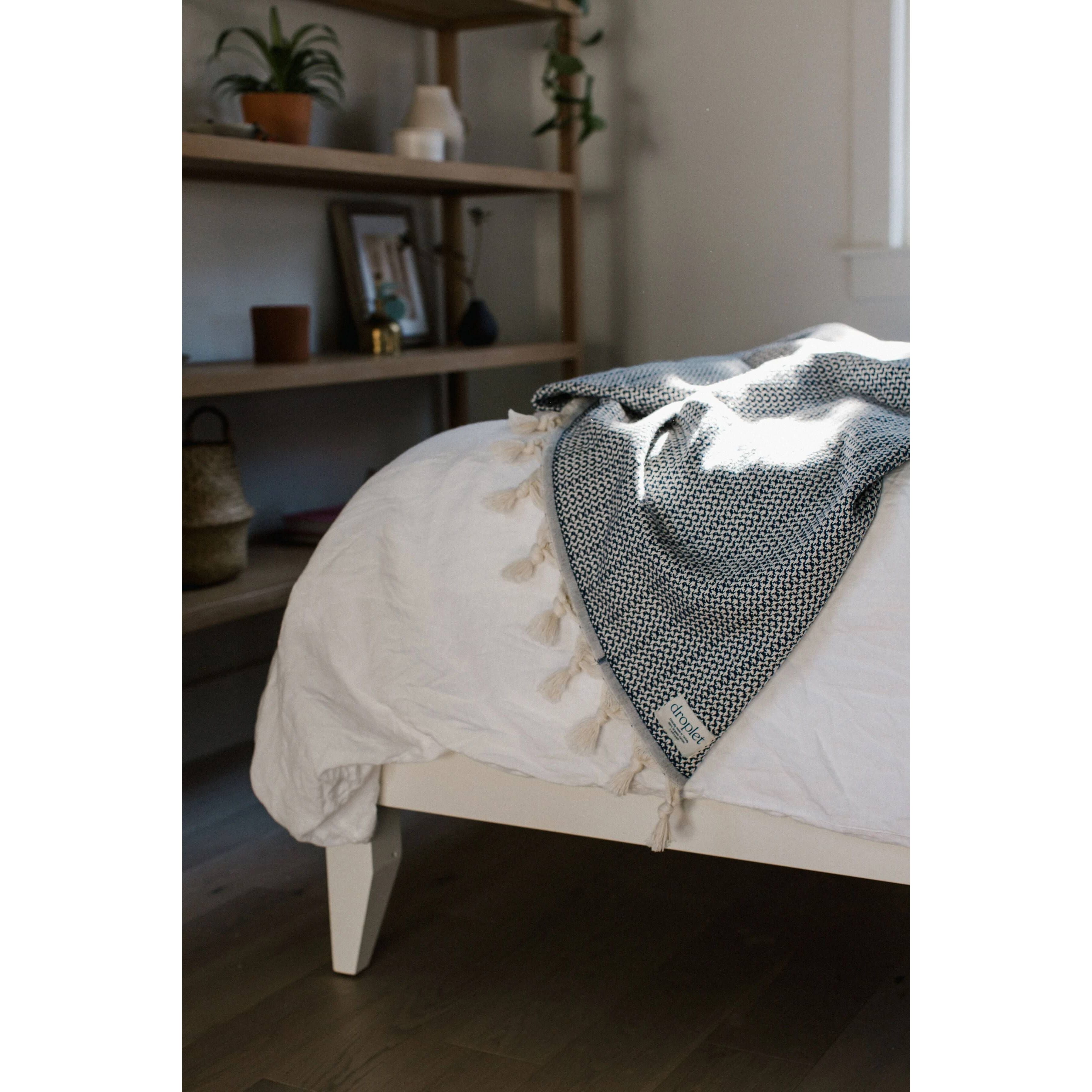 Organic Cotton Handwoven Blanket