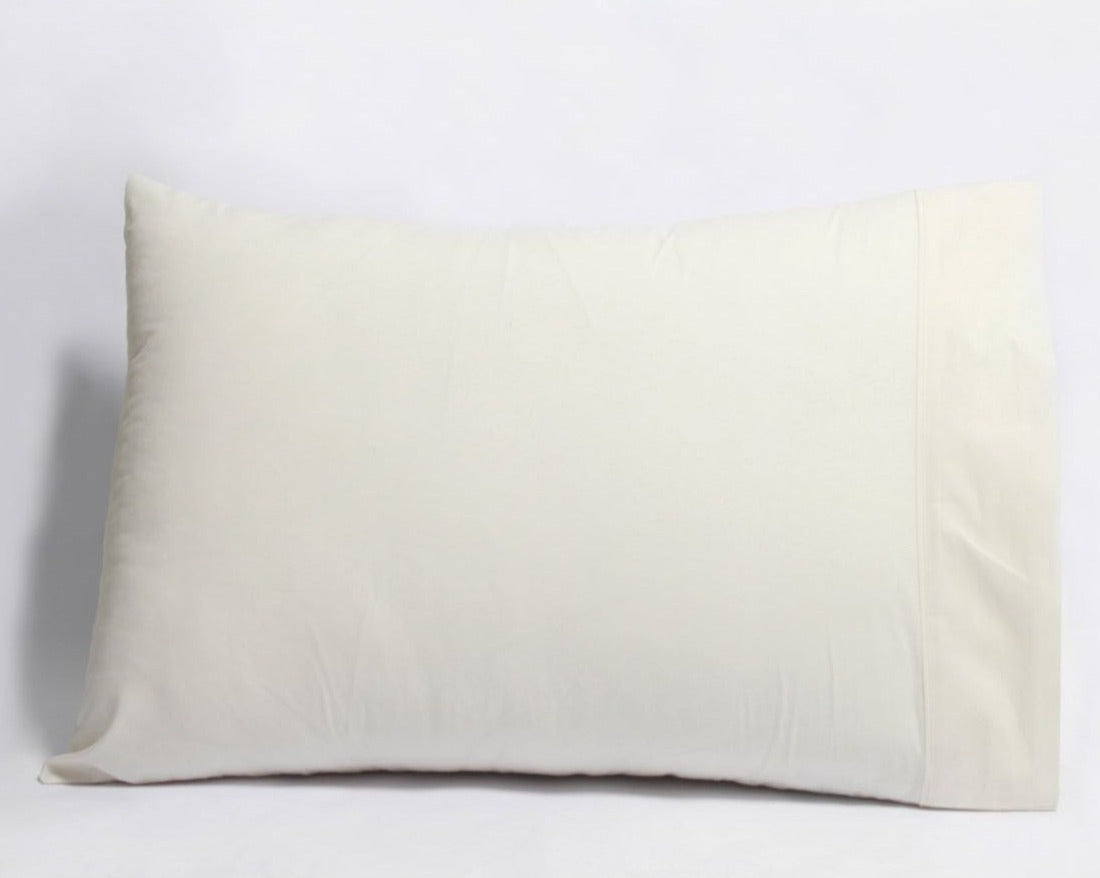 Organic pillowcases made from 100% GOTS certified organic cotton