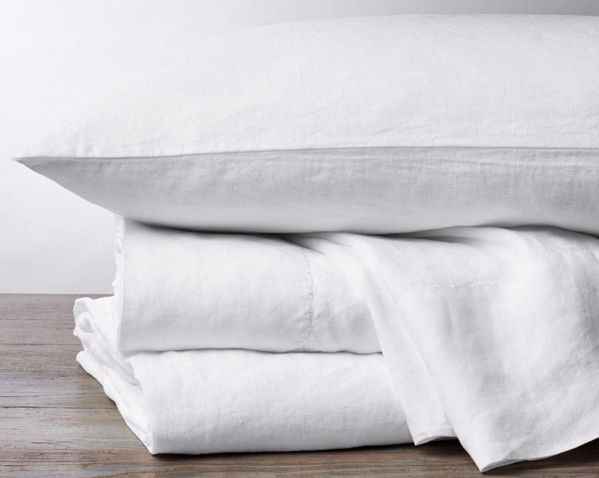 Organic Relaxed Linen Pillowcases by Coyuchi - Organic Linen Pillowcases