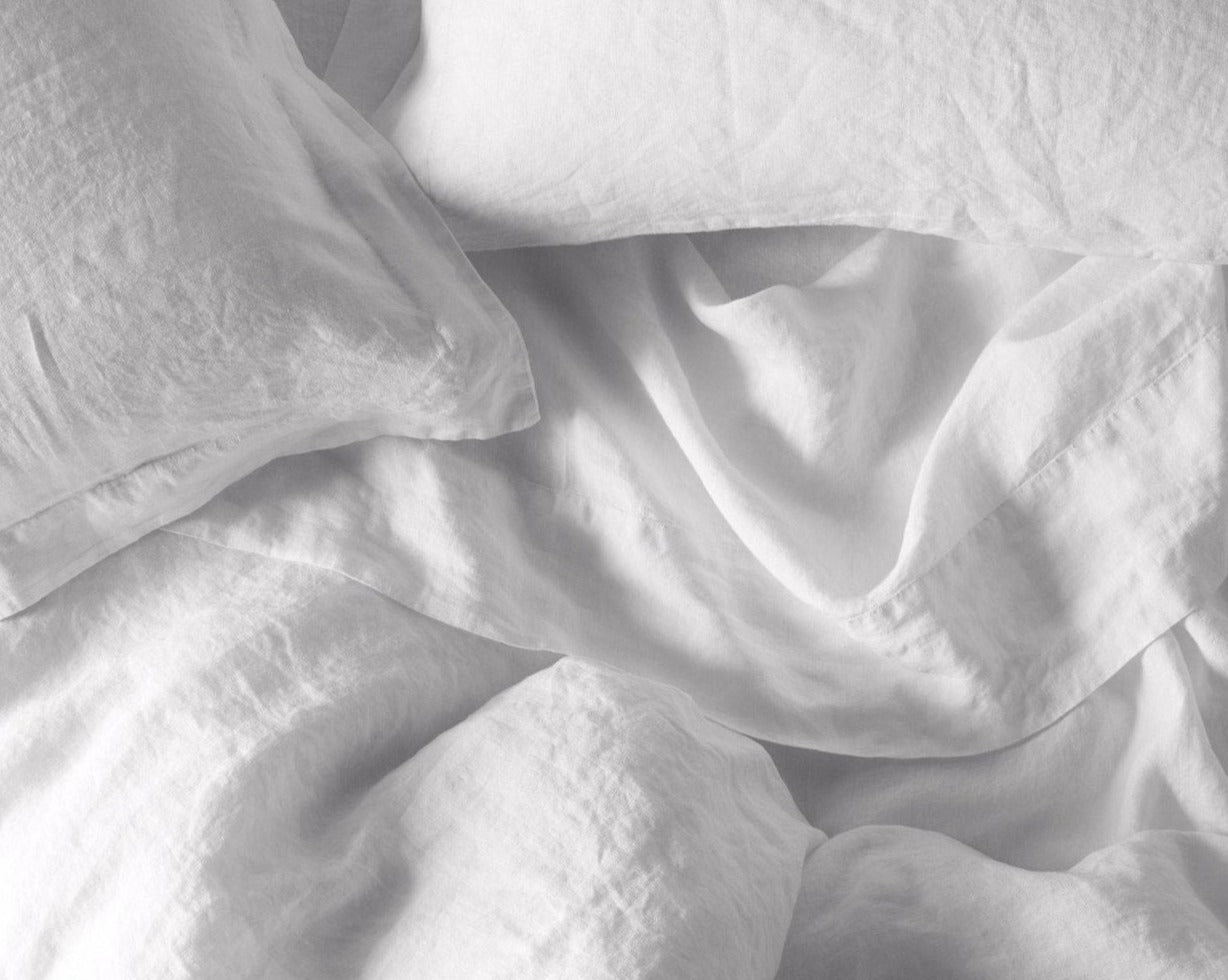 Organic Relaxed Linen Pillowcases by Coyuchi - Organic Linen Pillowcases