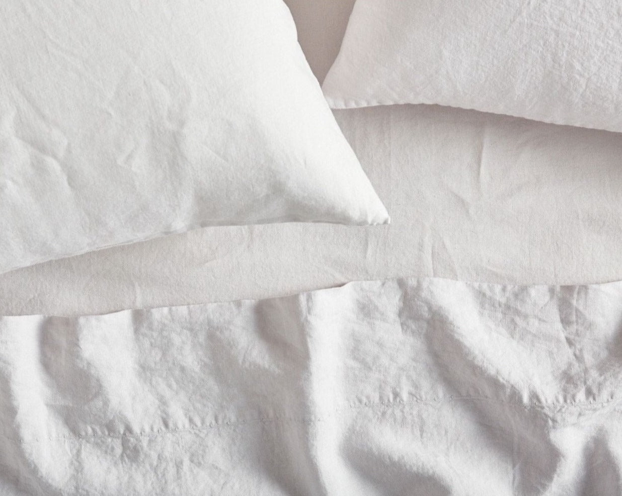 Organic Relaxed Linen Pillowcases by Coyuchi - Organic Linen Pillowcases