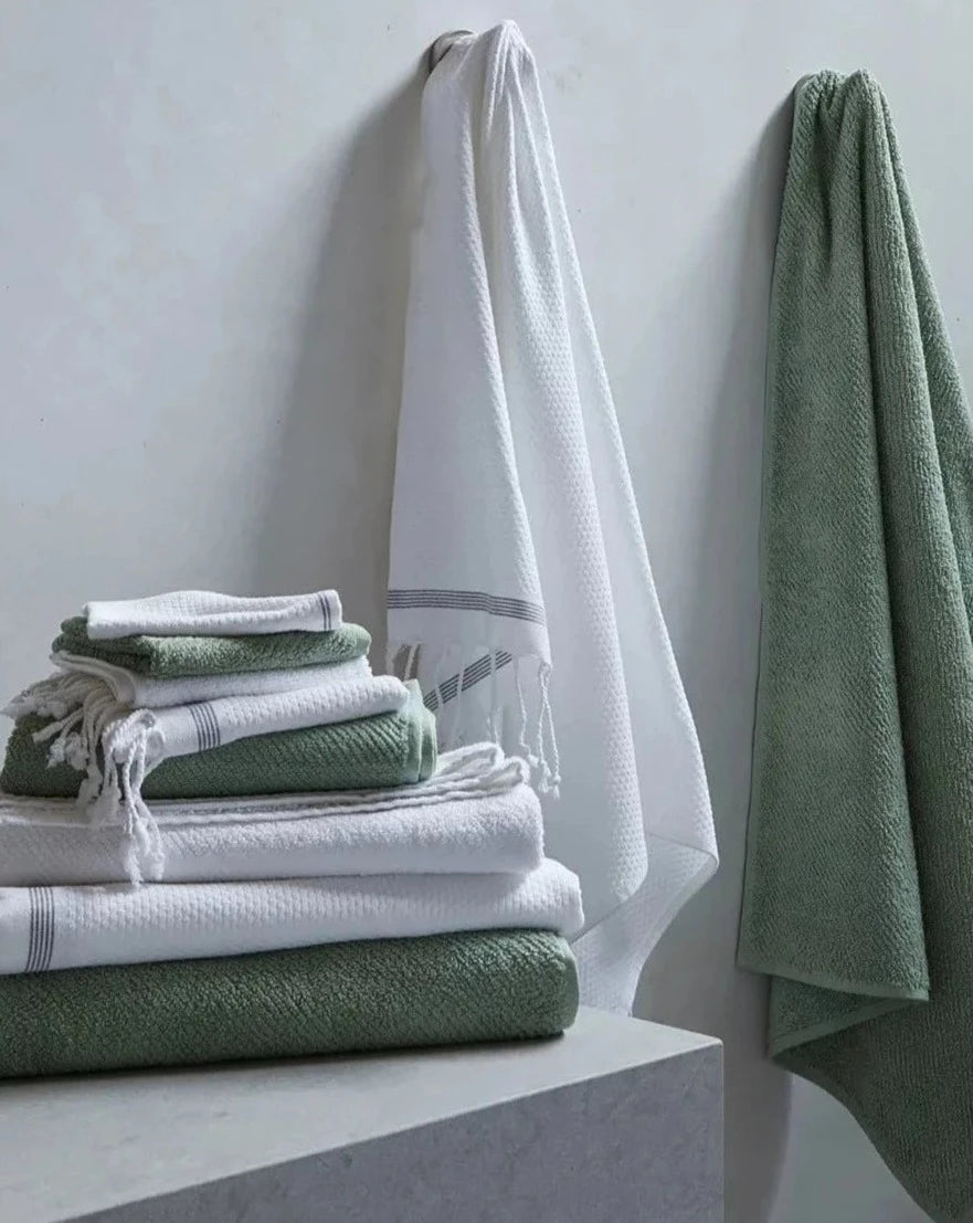 Coyuchi Air Weight® Set of 6 Organic Cotton Washcloths